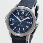 IWC Aquatimer Ref 328801 Steel Blue Dial